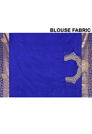 Kanchipuram Pure Silk Saree in Multicolor