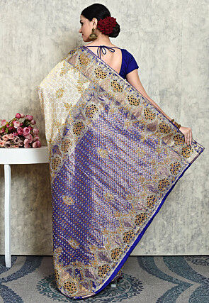 Kanchipuram Pure Silk Saree in Multicolor