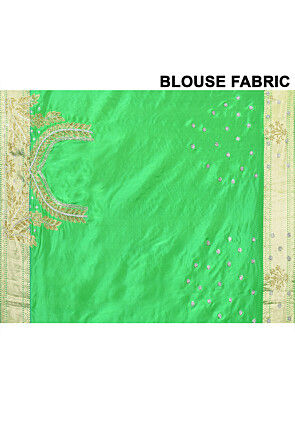 Kanchipuram Pure Silk Saree in Multicolor