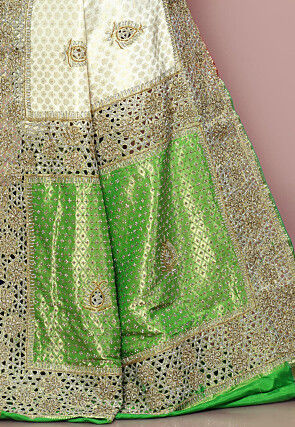 Kanchipuram Pure Silk Saree in Multicolor