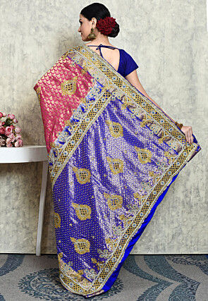 Kanchipuram Pure Silk Saree in Multicolor