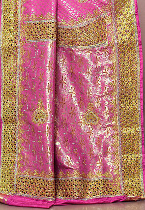 Kanchipuram Silk Saree in Pink