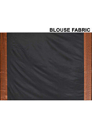 Kanchipuram Saree in Black