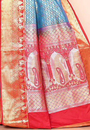 Kanchipuram Saree in Blue