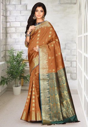 Brown Sarees - Buy Brown Colour Saree Online at Best Price