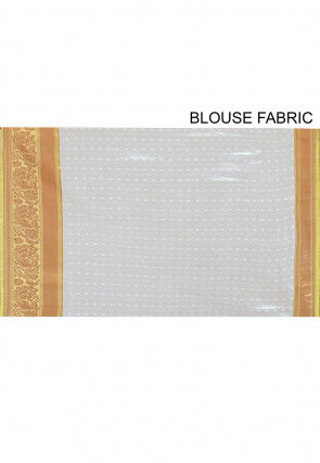 Kanchipuram Saree in Dark Brown