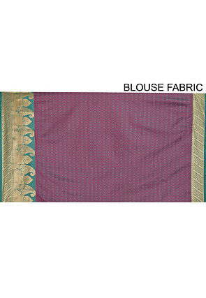 Kanchipuram Saree in Fuchsia