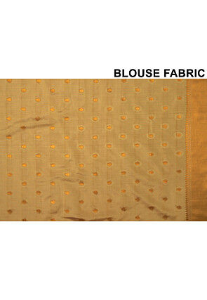 Kanchipuram Saree in Golden