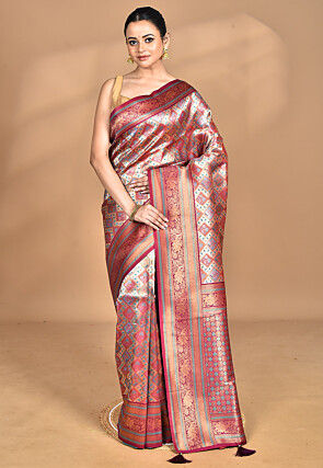 Kanchipuram Saree in Golden