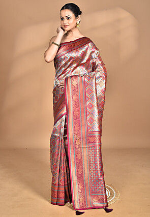 Kanchipuram Saree in Golden