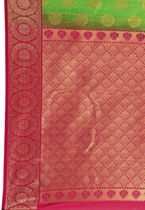 Kanchipuram Saree in Green