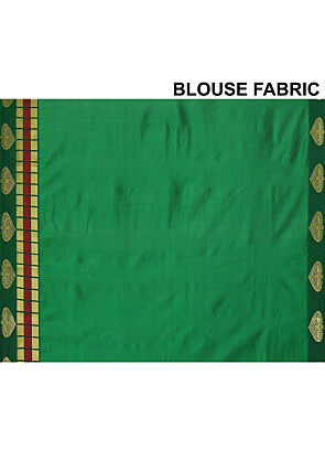 Kanchipuram Saree in Green