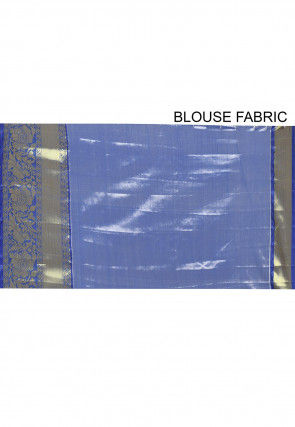 Kanchipuram Saree in Grey