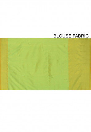 Kanchipuram Saree in Light Green