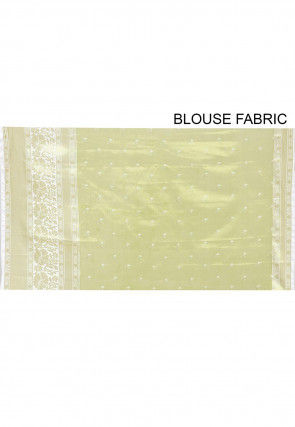 Kanchipuram Saree in Light Green