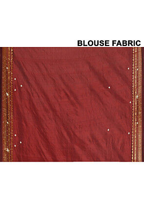 Pure Silk Kanchipuram Saree in Mustard