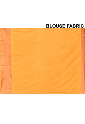 Kanchipuram Saree in Mustard