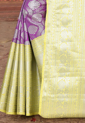 Kanchipuram Saree in Purple