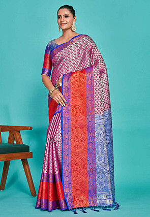 Kanchipuram Saree in Purple