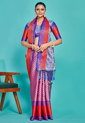 Kanchipuram Saree in Purple