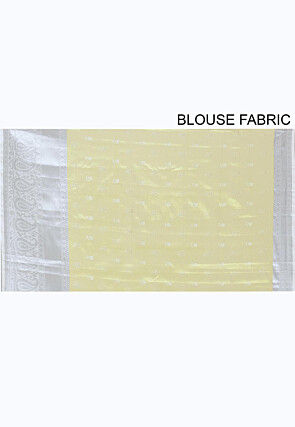 Pre-stitched Kanchipuram Saree in Purple