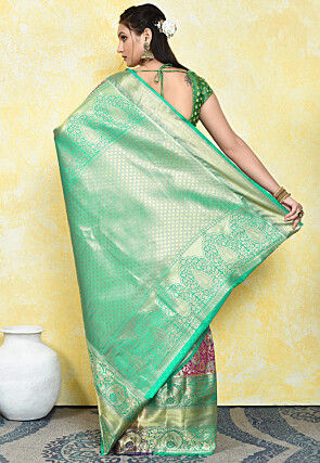 Kanchipuram Saree in Purple