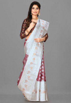 Kanchipuram Saree in Red