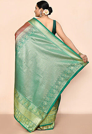 Kanchipuram Saree in Red