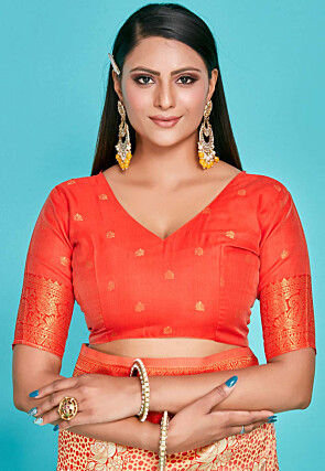 Kanchipuram Saree in Yellow