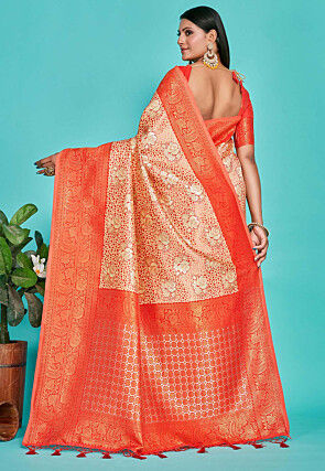 Kanchipuram Saree in Yellow