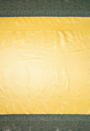Kanchipuram Saree in Yellow