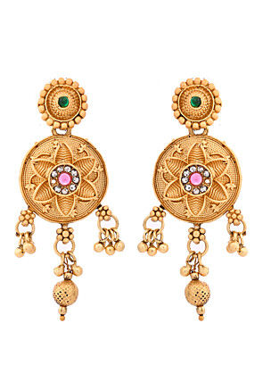 Kemp Stone Studded Choker Necklace Set