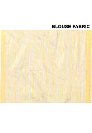 Kerala Kasavu Pure Cotton Saree in Beige