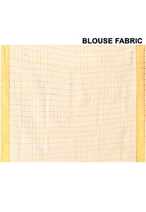 Kerala Kasavu Pure Cotton Saree in Beige