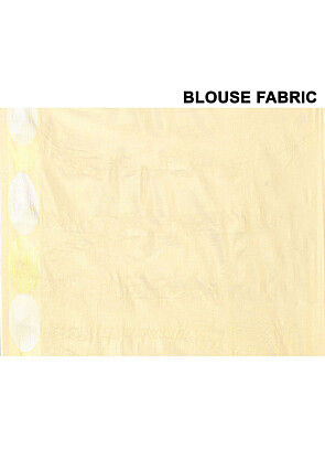 Kerala Kasavu Pure Cotton Saree in Beige