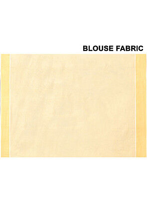 Kerala Kasavu Pure Cotton Saree in Beige