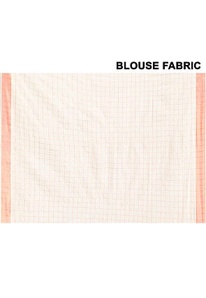 Kerala Kasavu Pure Cotton Saree in Cream