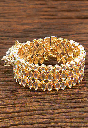 Kundan Adjustable Bracelet