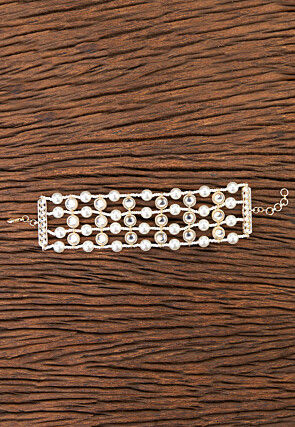 Kundan Adjustable Bracelet