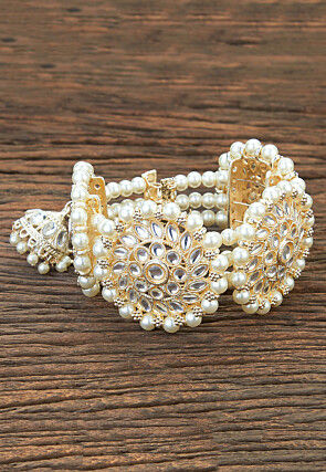 Kundan Adjustable Bracelet