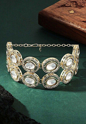 Kundan Adjustable Bracelet