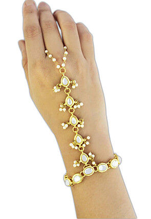 Kundan Adjustable Haath Phool