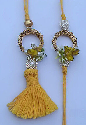 Kundan Bhaiya and Bhabhi Rakhi Pair