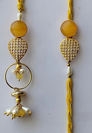 Kundan Bhaiya and Bhabhi Rakhi Pair