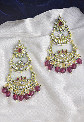 Kundan Chandbali Earring