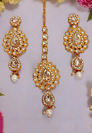 Kundan Choker Necklace Set