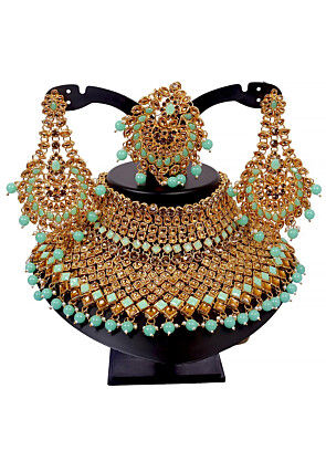 Kundan Choker Necklace Set