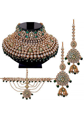 Kundan Choker Necklace Set