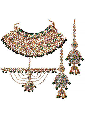 Kundan Choker Necklace Set