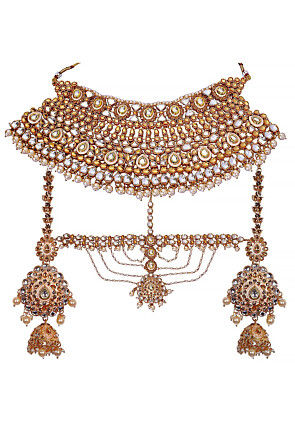 Kundan Choker Necklace Set